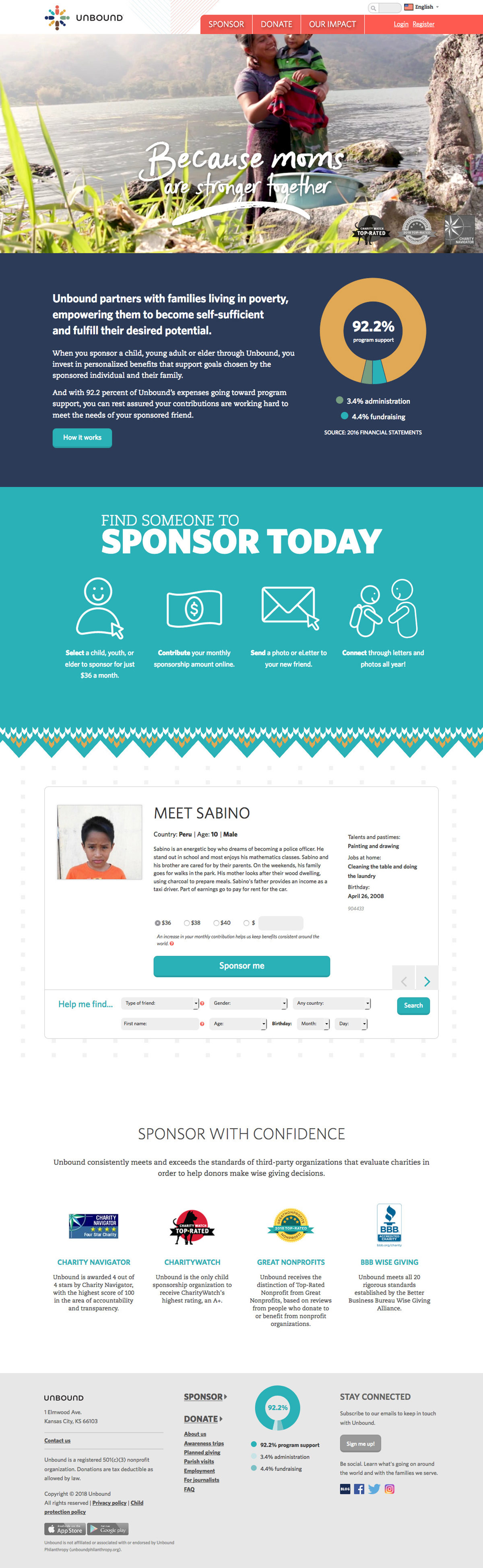 Unbound: Online Presence