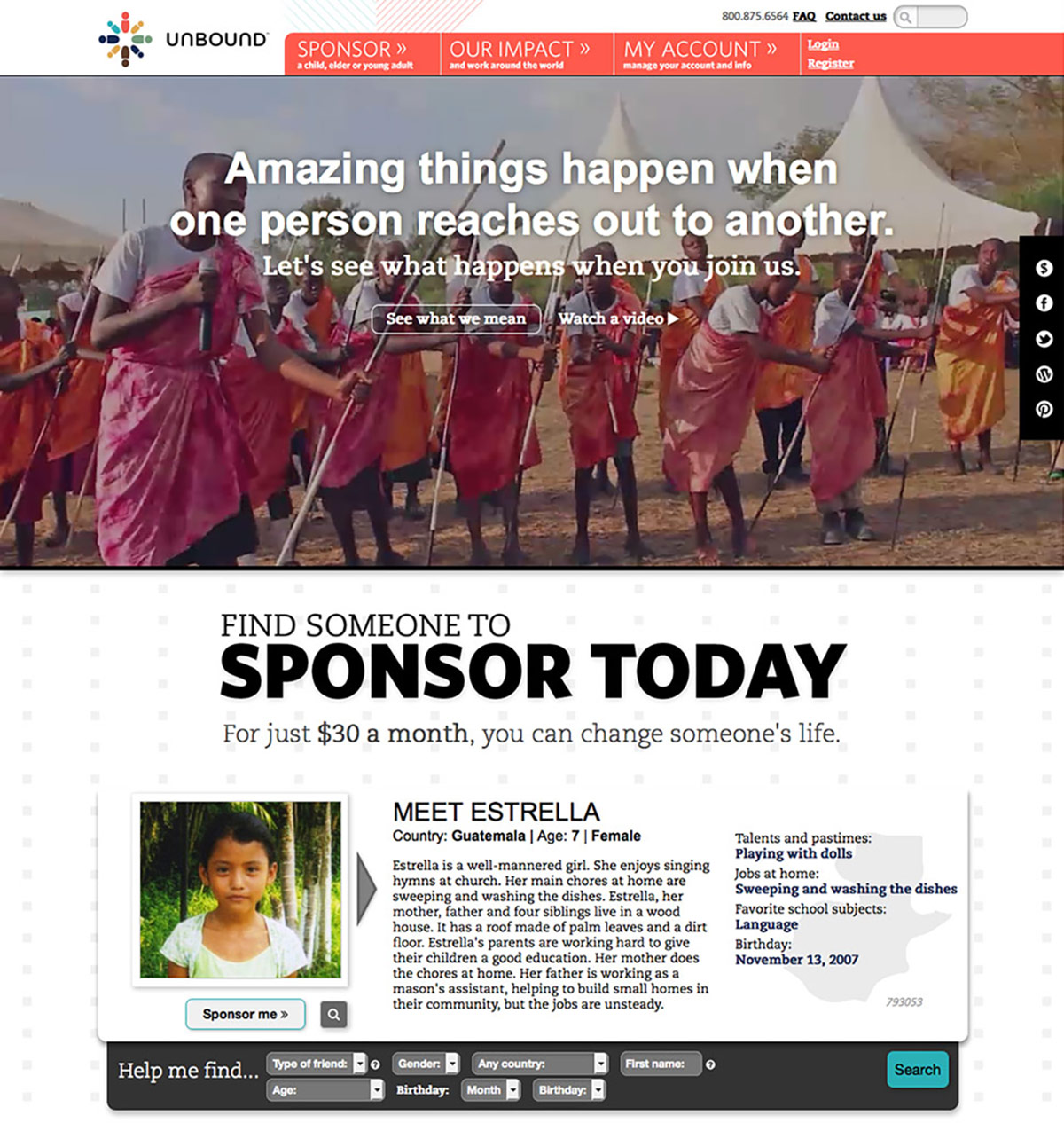 Unbound: Online Presence