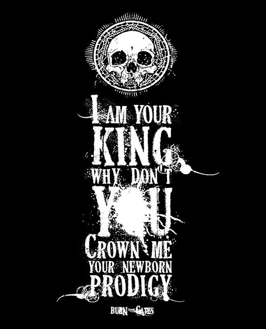 Burn the Gates (tshirt design 2018)