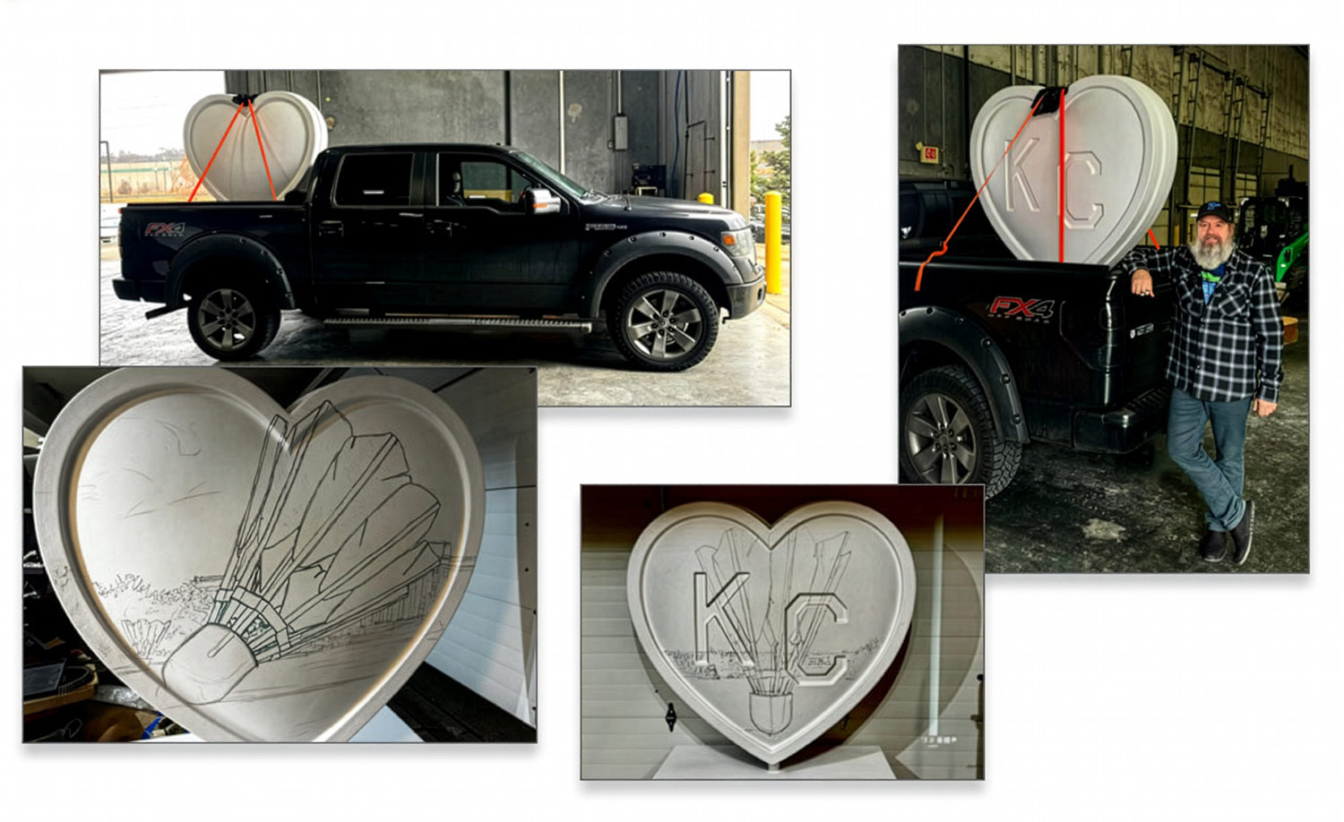 Time to pick up my heart!