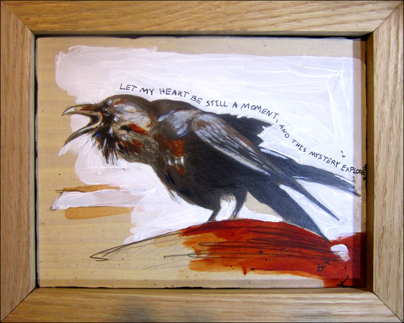 The Raven Mixed Media